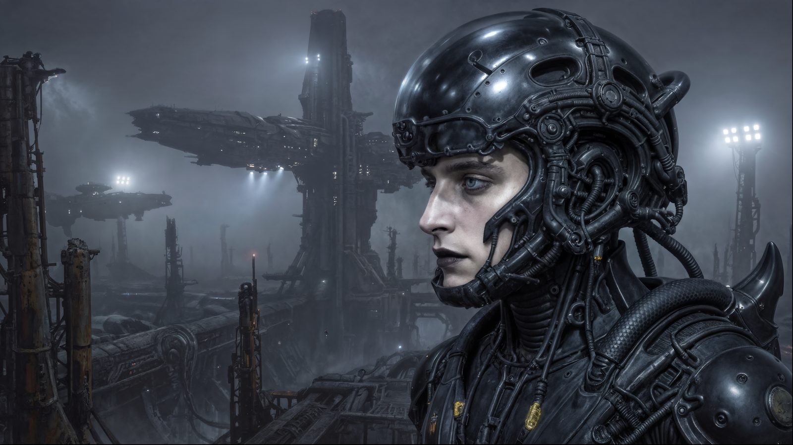 Orion Symbiont — Wide · Industrial Subterranean · Black