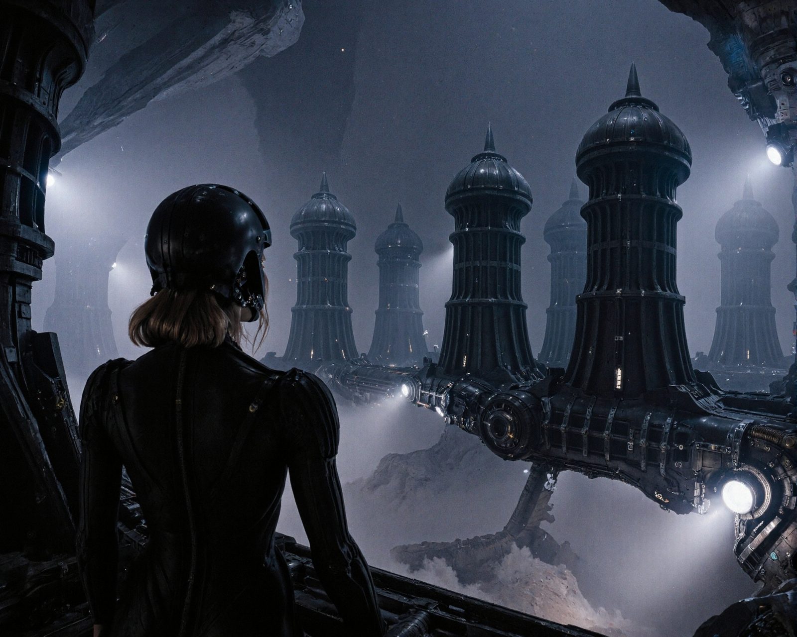 Industrial Subterranean — Wide · Industrial Subterranean · Black
