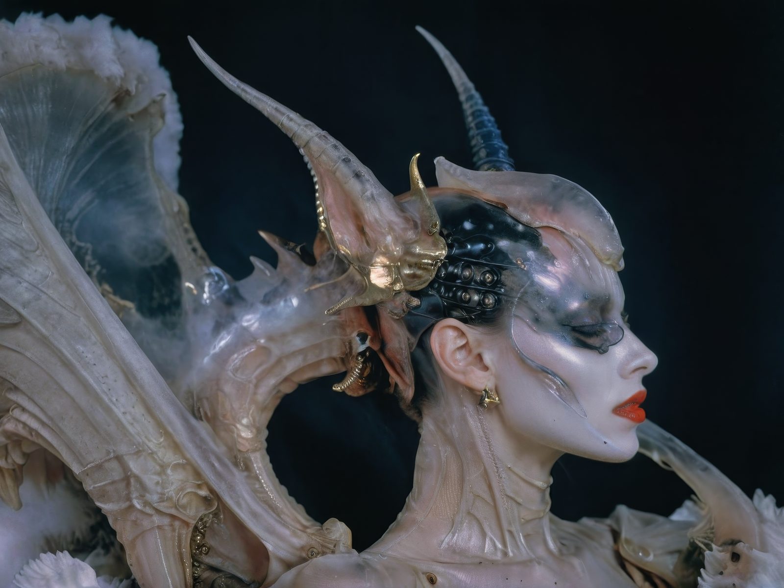 Creature — Portrait · Lipid Bilayer Sky · Amber