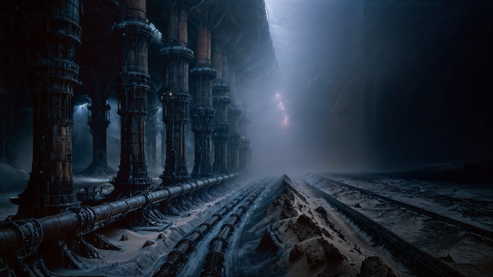 Industrial Subterranean — Wide · Industrial Subterranean · Snow
