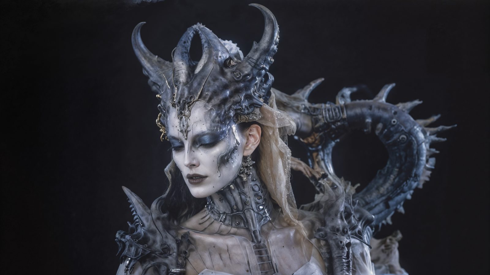 Creature — Portrait · Subterranean Dune Winter · Silver