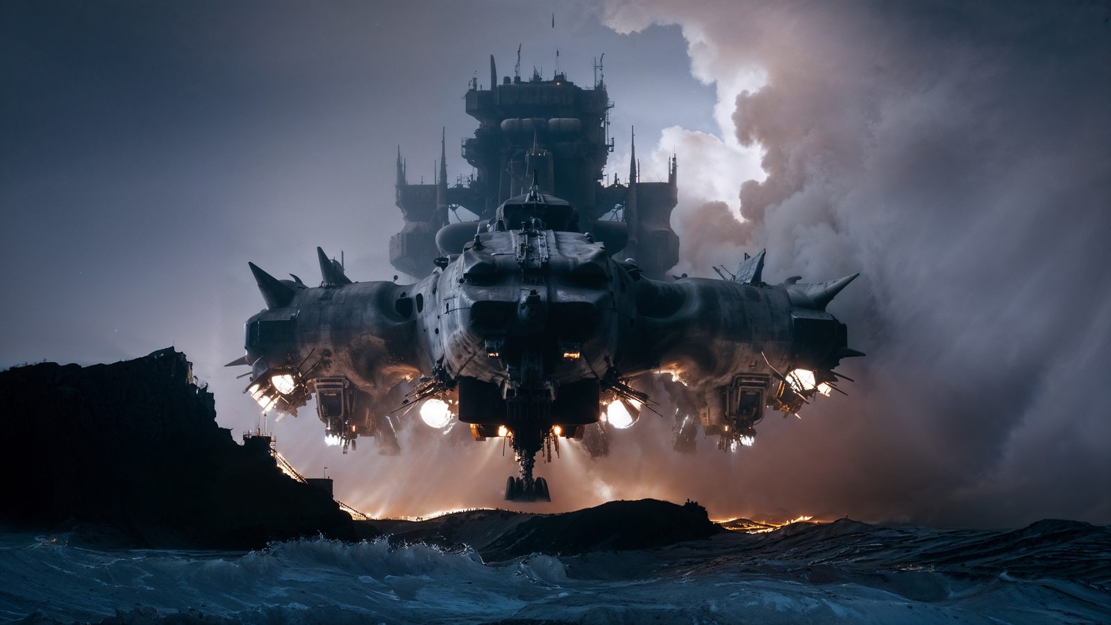 Suborbital — Wide · Storm Vortex · Black