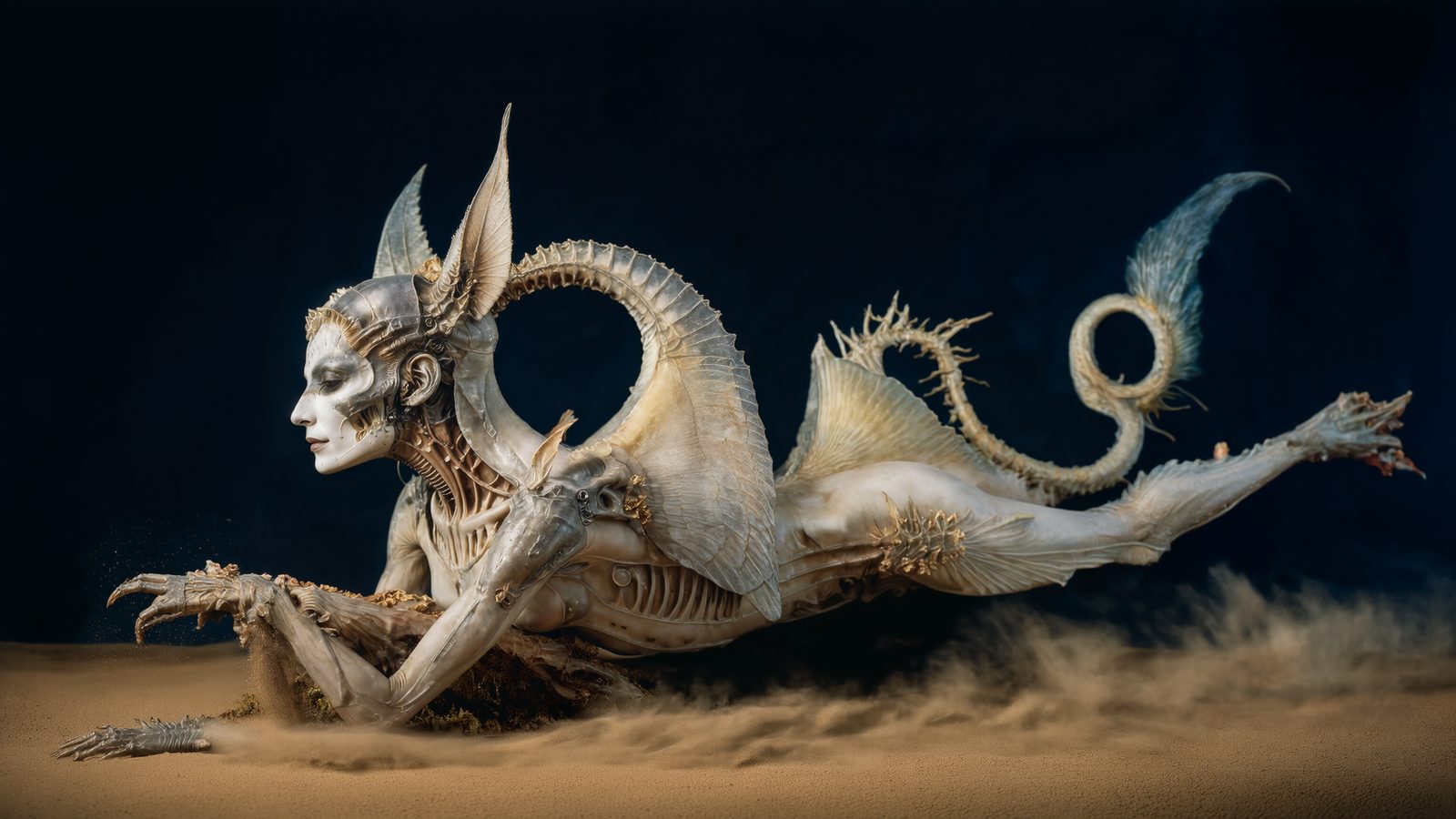 Creature — Detail · Abyssal Dunes · Silver