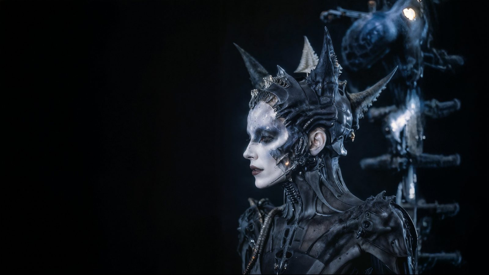 Female Humanoid — Portrait · Subterranean Dune Winter · Silver