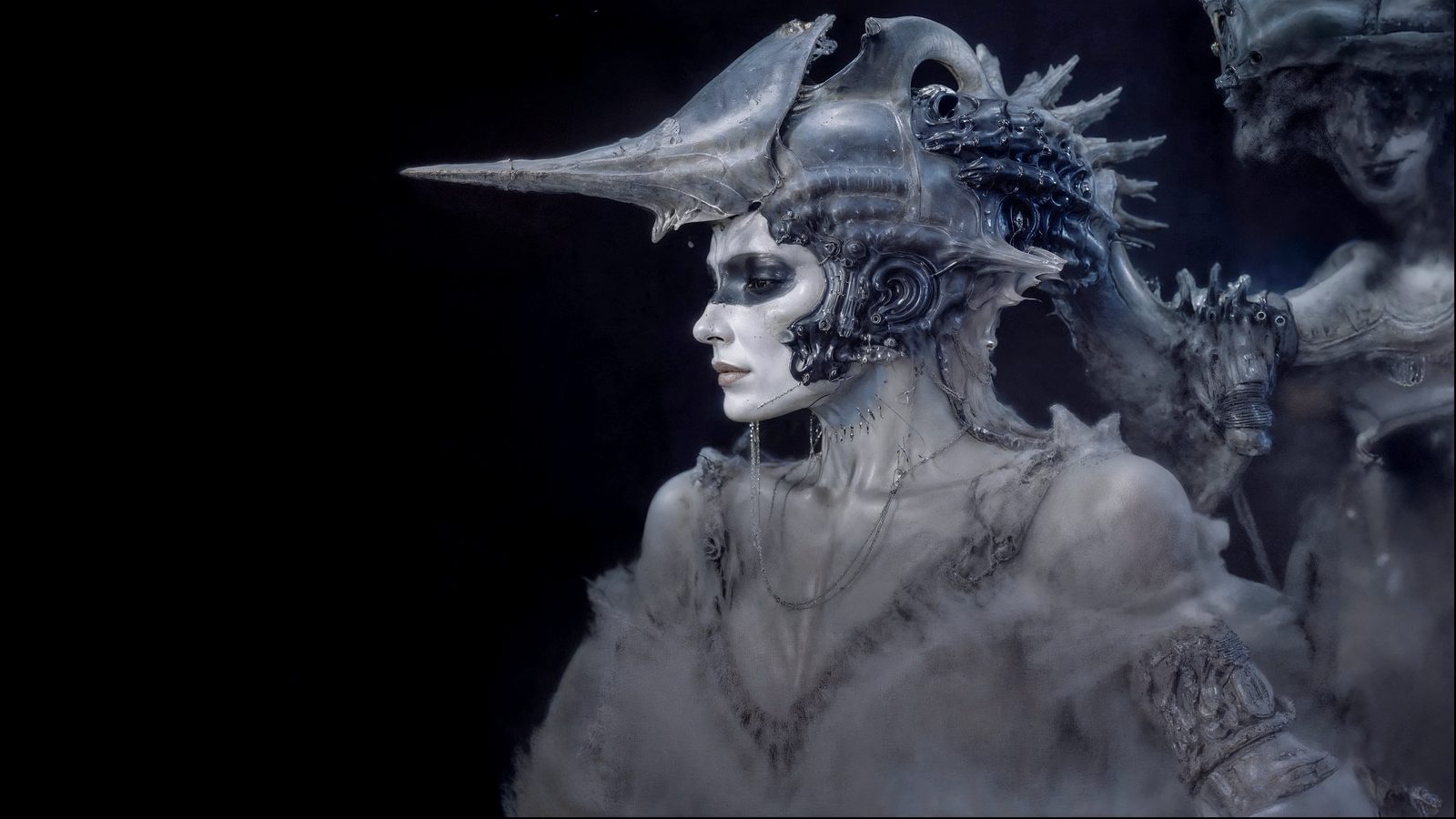 Humanoid — Portrait · Cloud Layer Convoy Zone · Silver