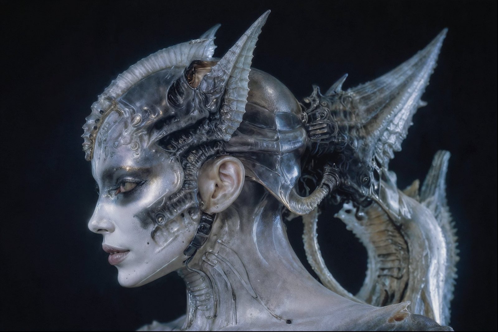 Creature — Portrait · Lipid Bilayer Sky · Silver