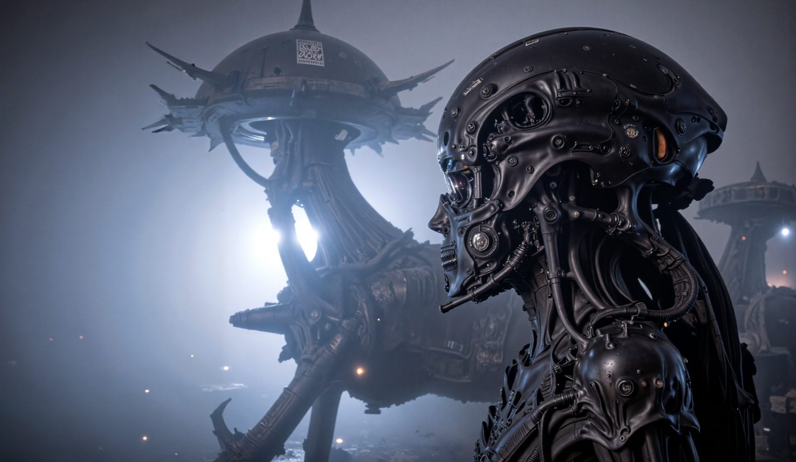 Mechanoid — Detail · Storm Vortex · Silver