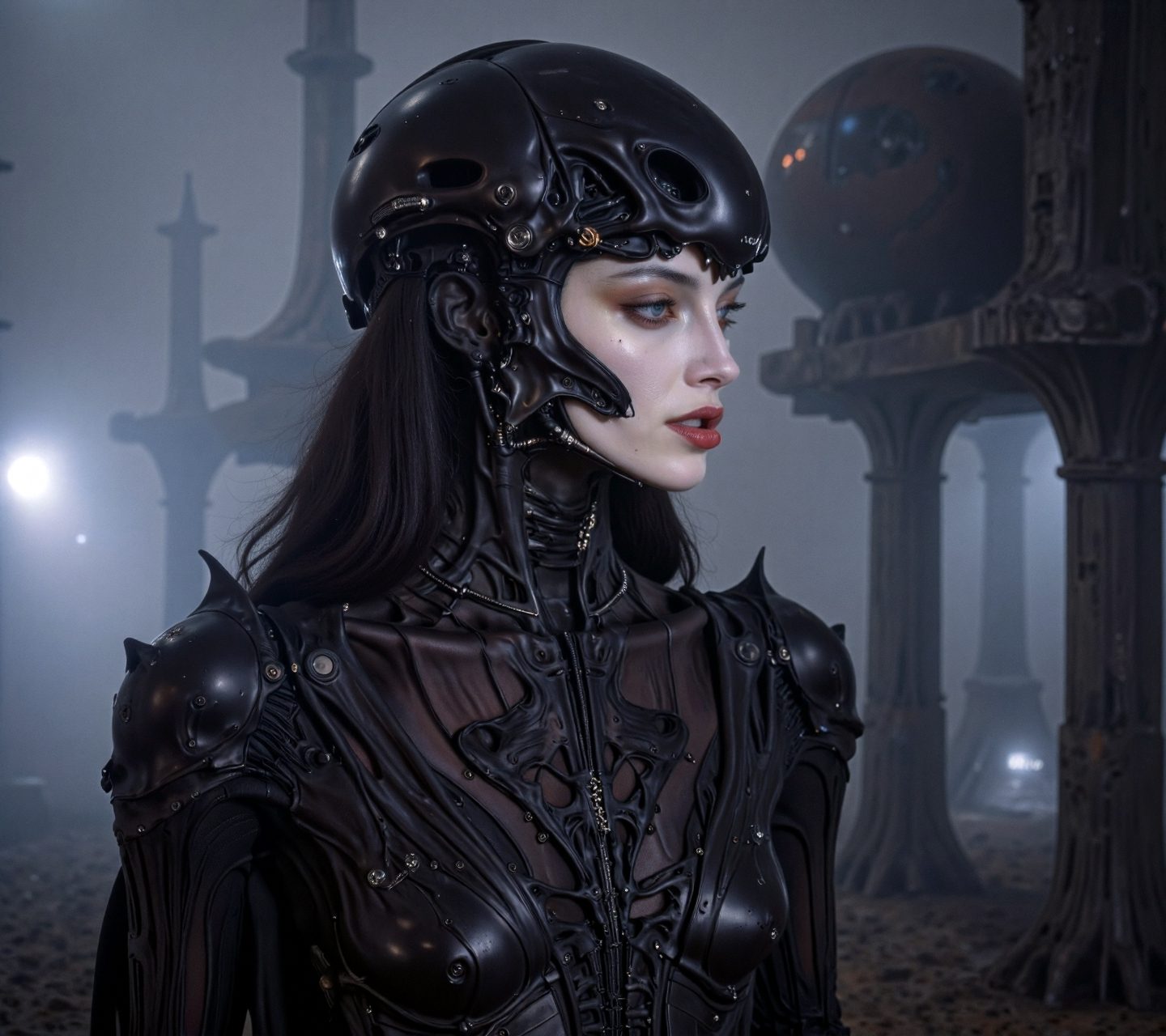 Orion Symbiont — Portrait · Industrial Subterranean · Silver