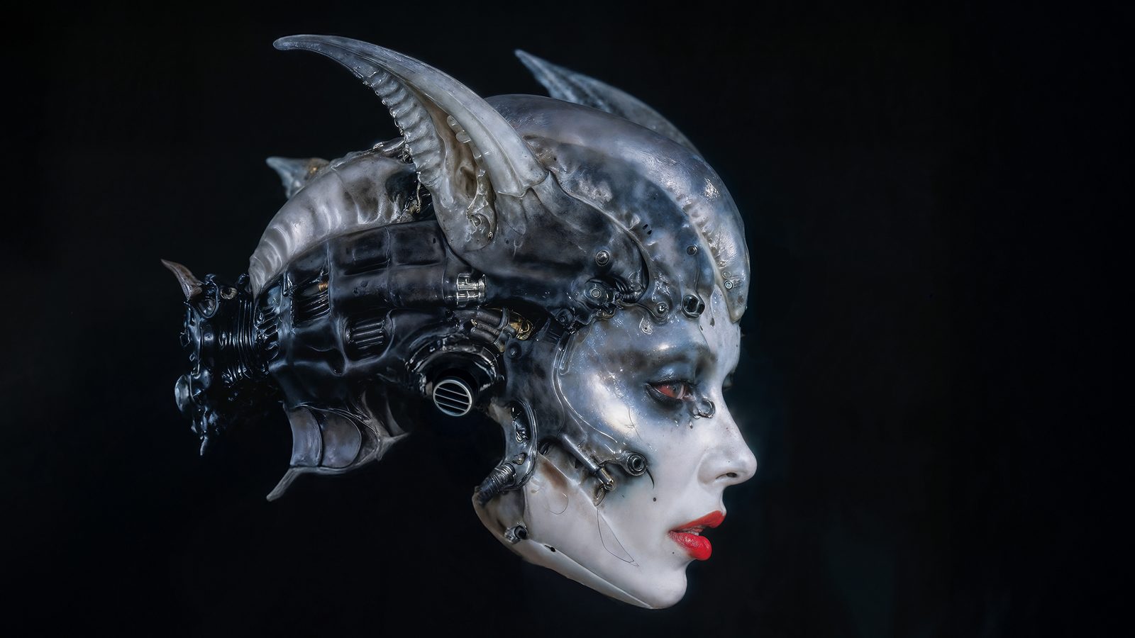 Humanoid — Portrait · Lipid Bilayer Sky · Silver