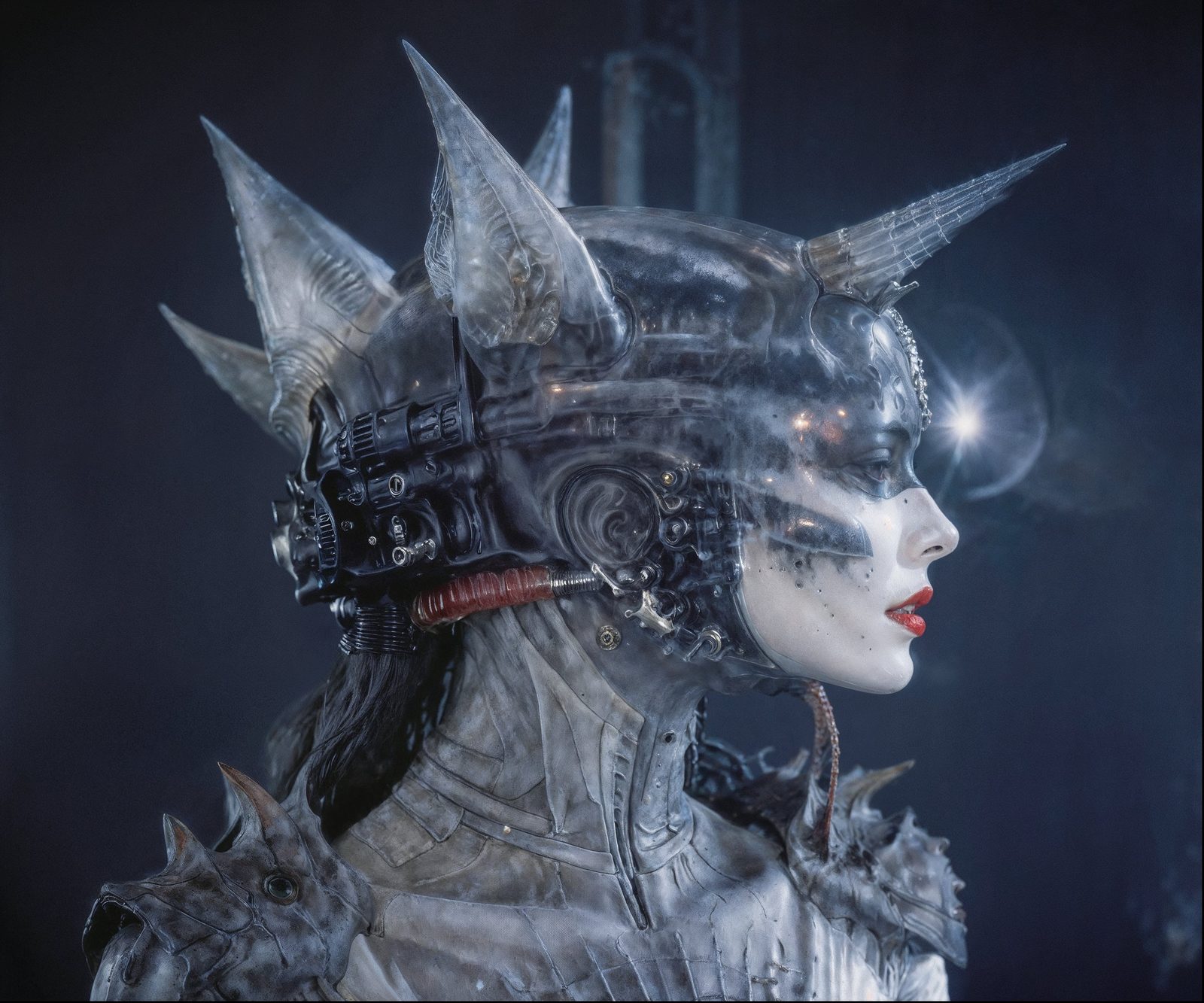 Humanoid — Portrait · Subterranean Dune Winter · Silver