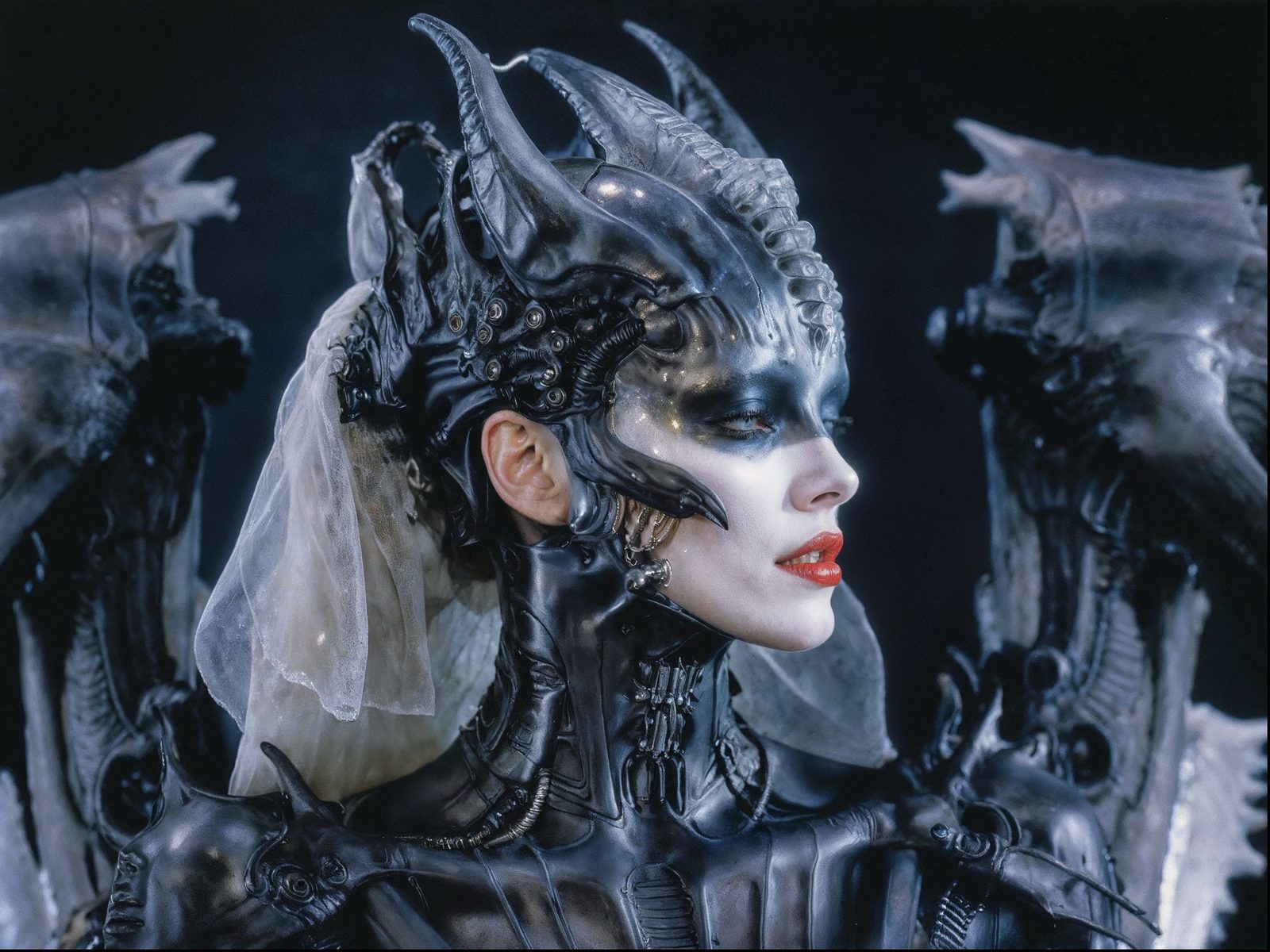 Humanoid — Portrait · Lipid Bilayer Sky · Silver