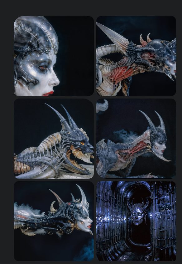 Creature — Detail · Lipid Bilayer Sky · Silver