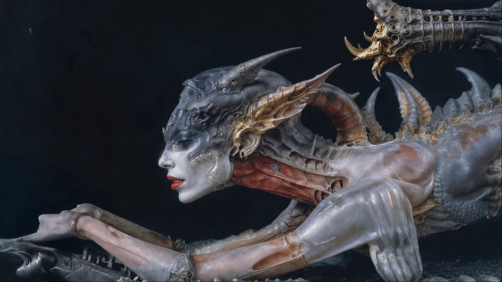 Creature — Detail · Lipid Bilayer Sky · Silver