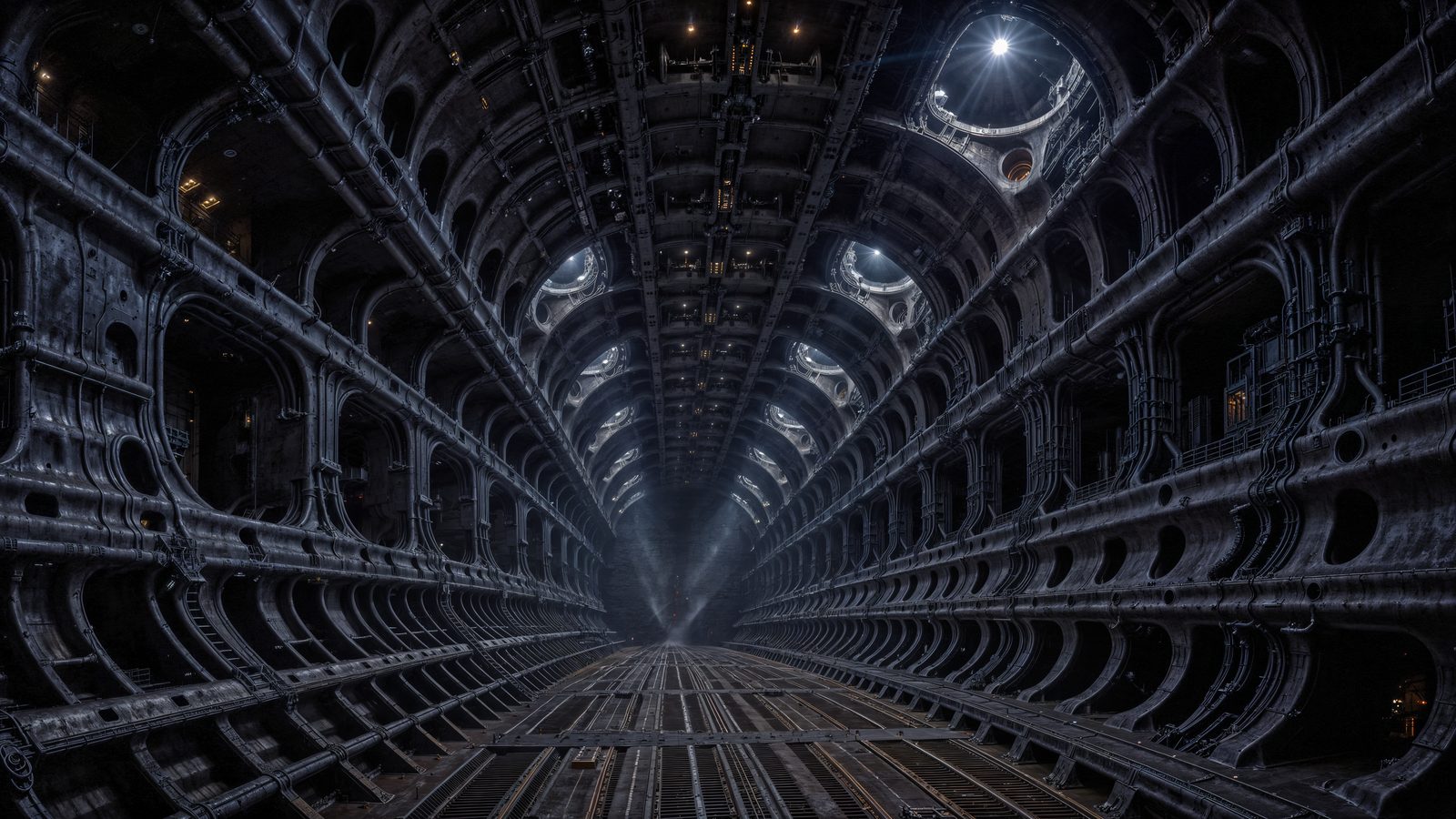 Industrial Subterranean — Wide · Industrial Subterranean · Silver