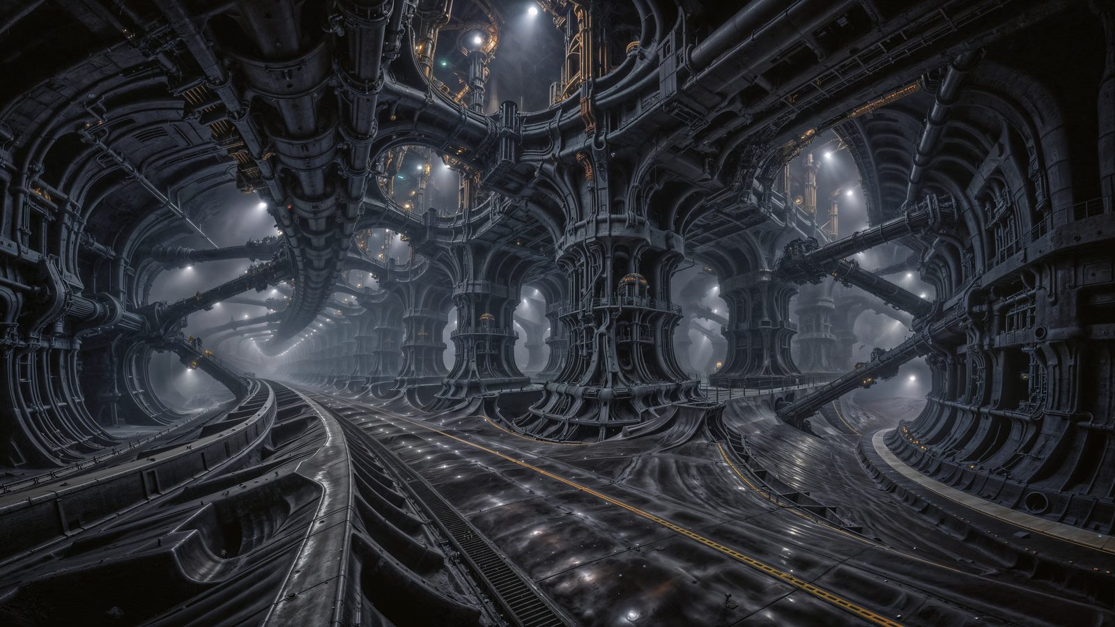 Industrial Subterranean — Wide · Industrial Subterranean · Silver
