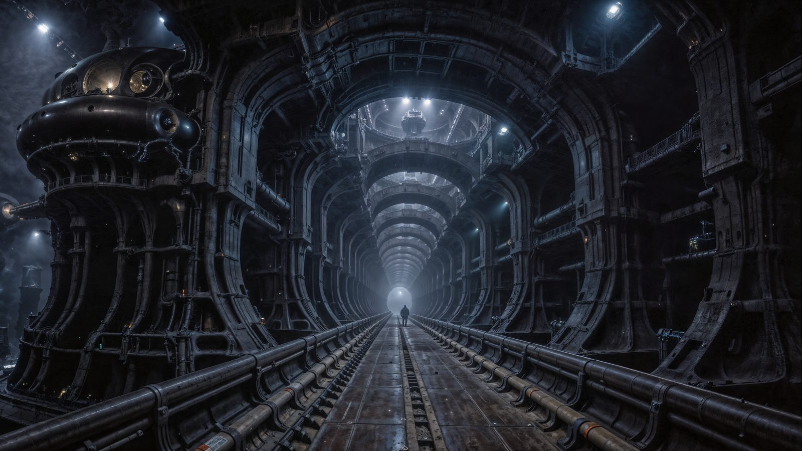 Industrial Subterranean — Wide · Industrial Subterranean · Silver