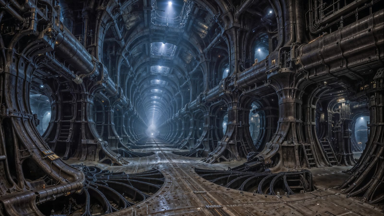 Industrial Subterranean — Wide · Industrial Subterranean · Silver